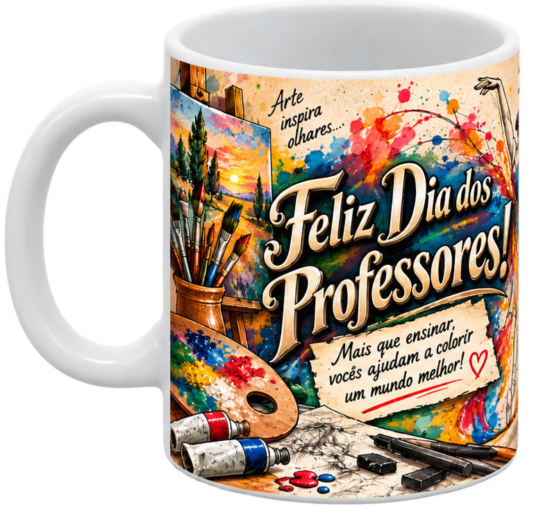 Caneca Educador - Artes